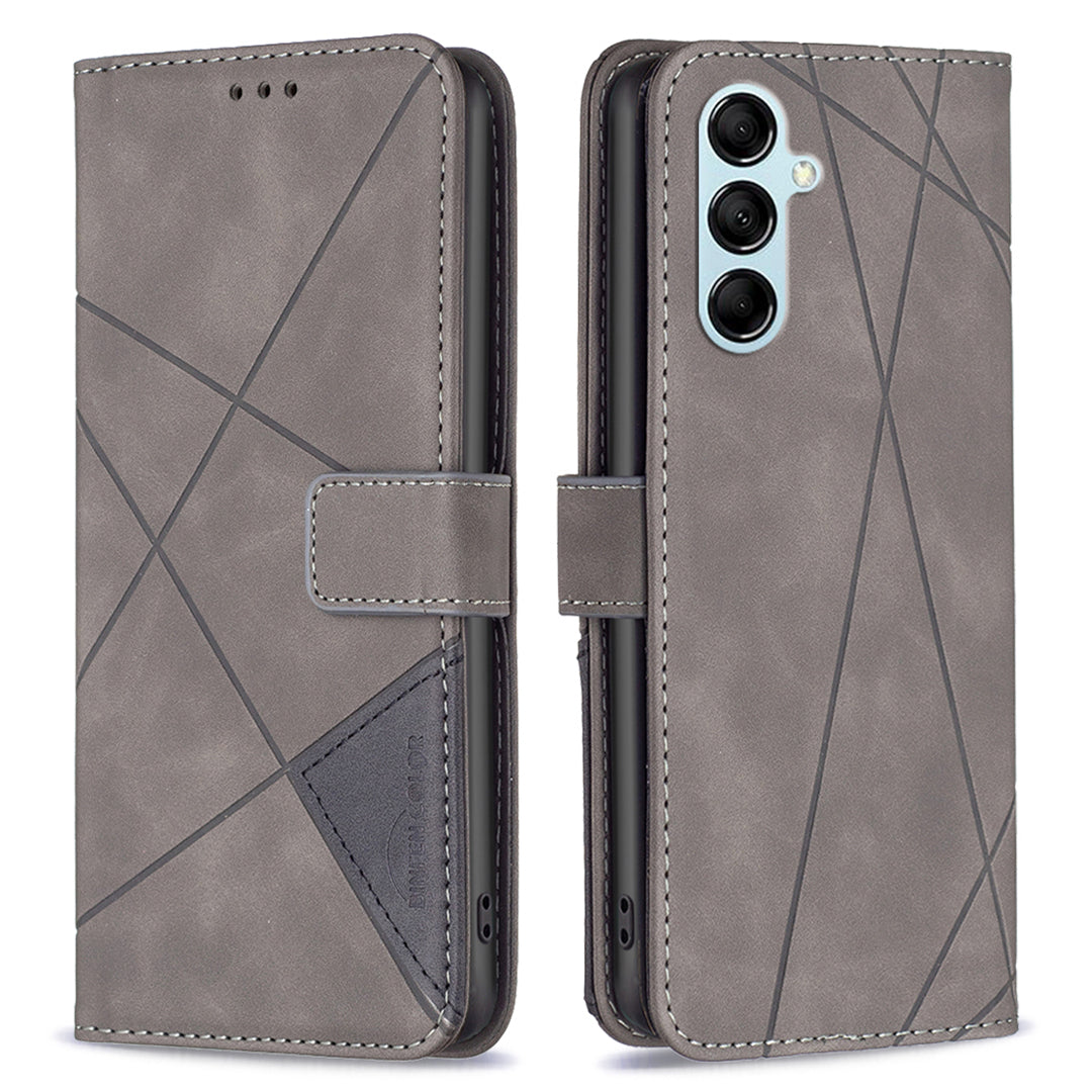 BINFEN COLOR BF05 for Samsung Galaxy M14 5G Imprinted PU Leather Case Wallet Stand Cover BINFEN COLOR BF05 for Samsung Galaxy M14 5G Imprinted PU Leather Case Wallet Stand Cover